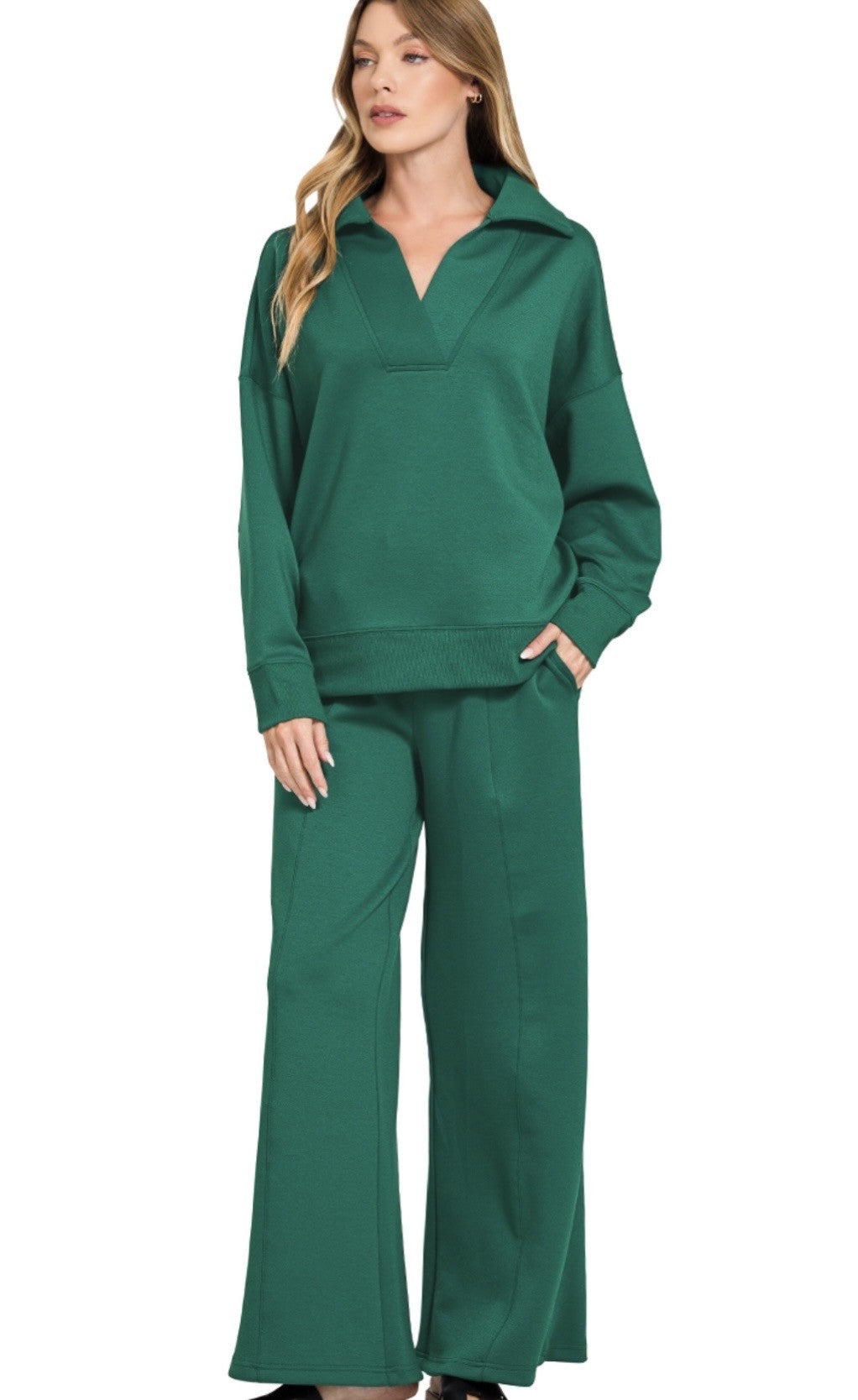 Zenana Hunter Green Set