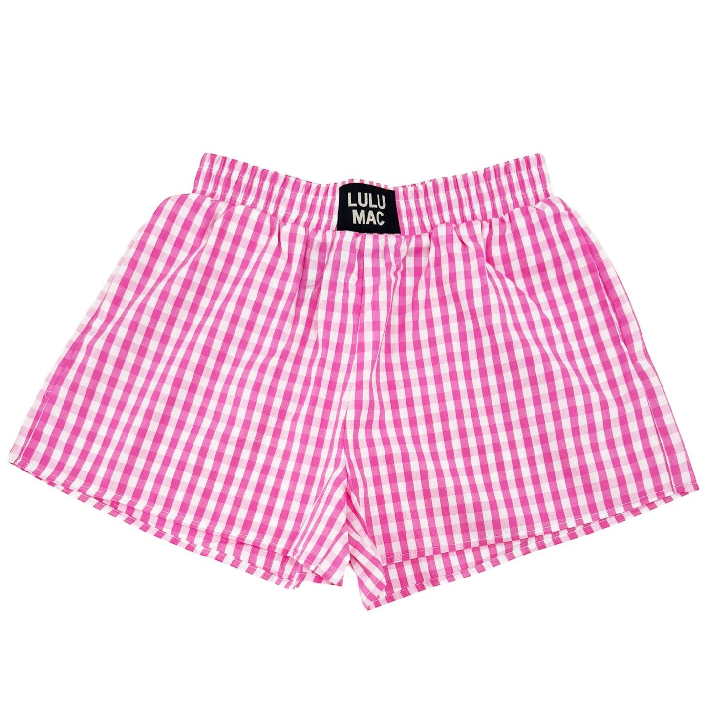 Lulu Mac pink gingham shorts