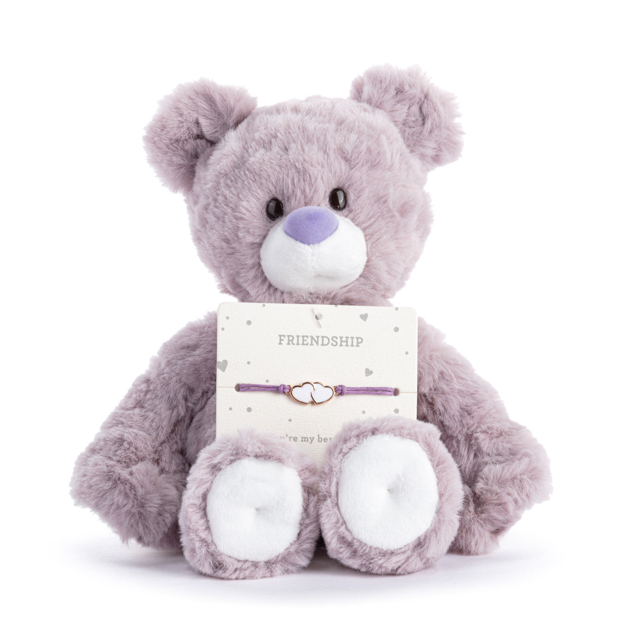 Demdaco Friendship bear with bracelet