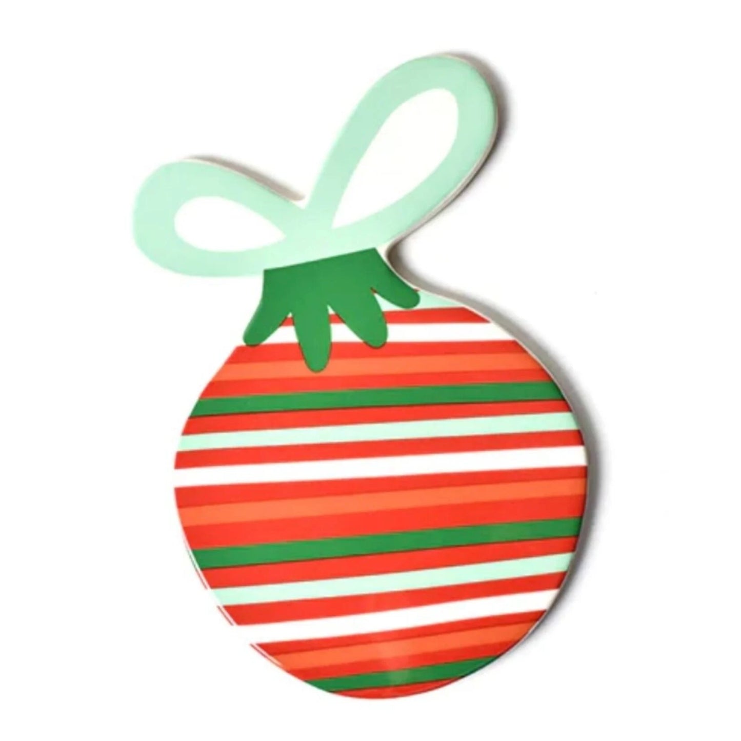 Striped Christmas ornament attachment