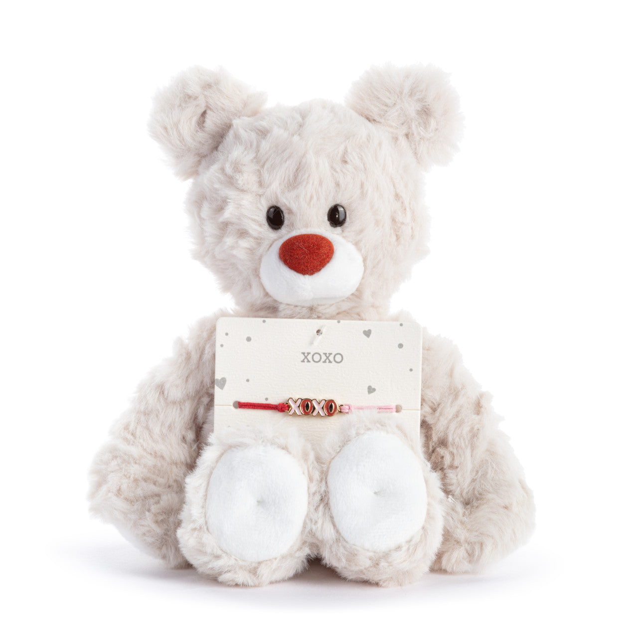 Demdaco XOXO Bear with Bracelet