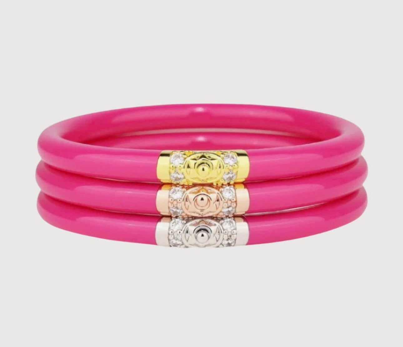 BuDhaGirl Bracelets stacks of 3