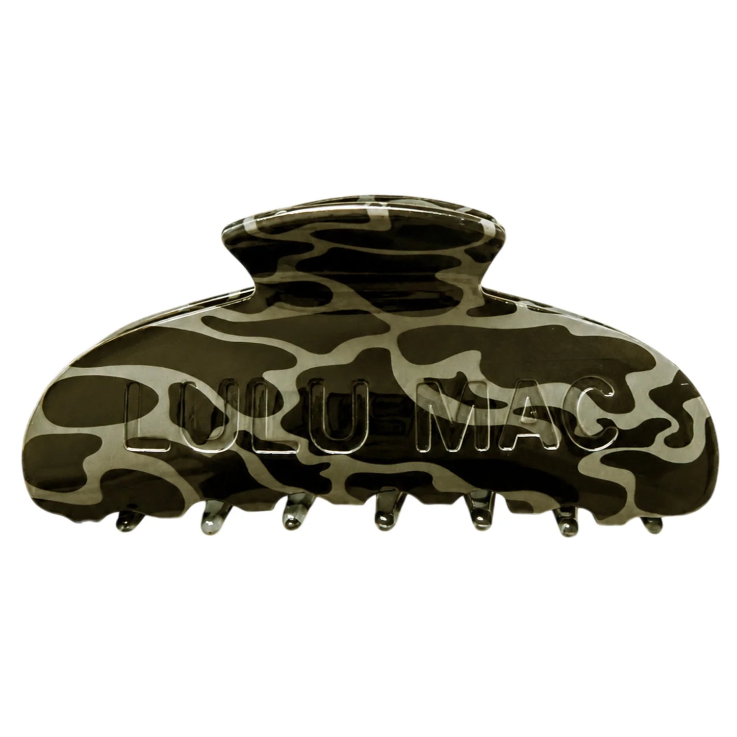 Lulu Mac black camo hair clip