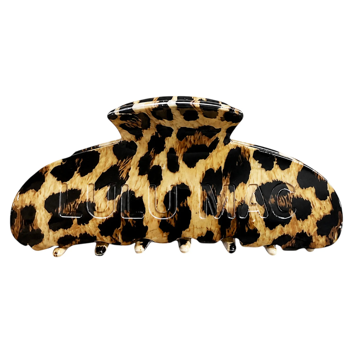 Lulu Mac leopard hair clip