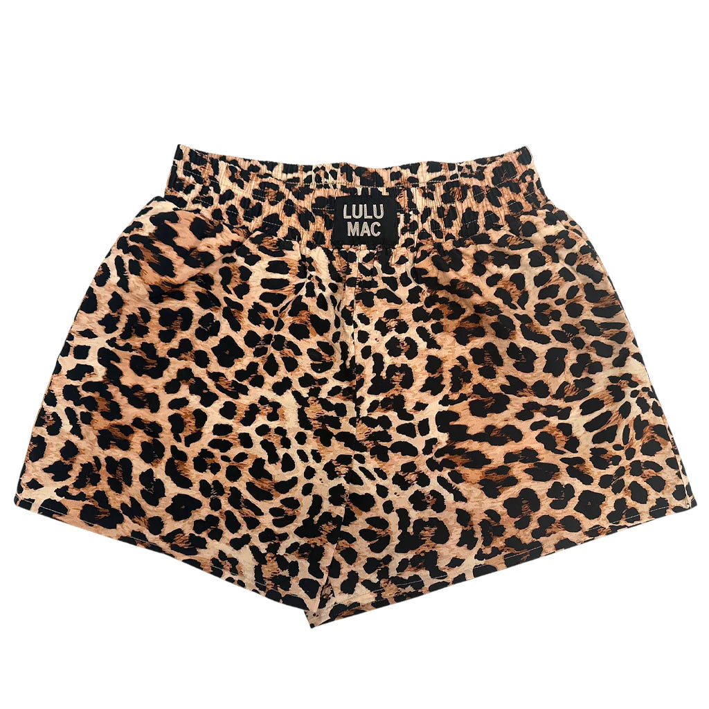 Lulu Mac leopard shorts