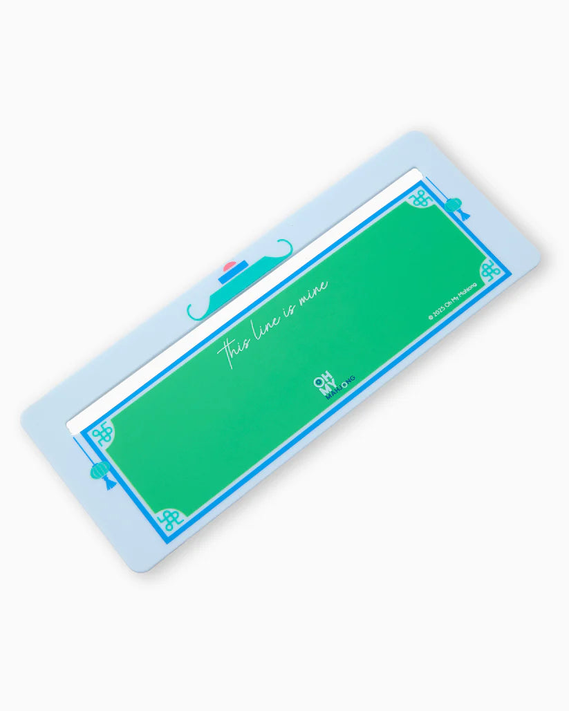 Mahjong Light Blue Line Finder