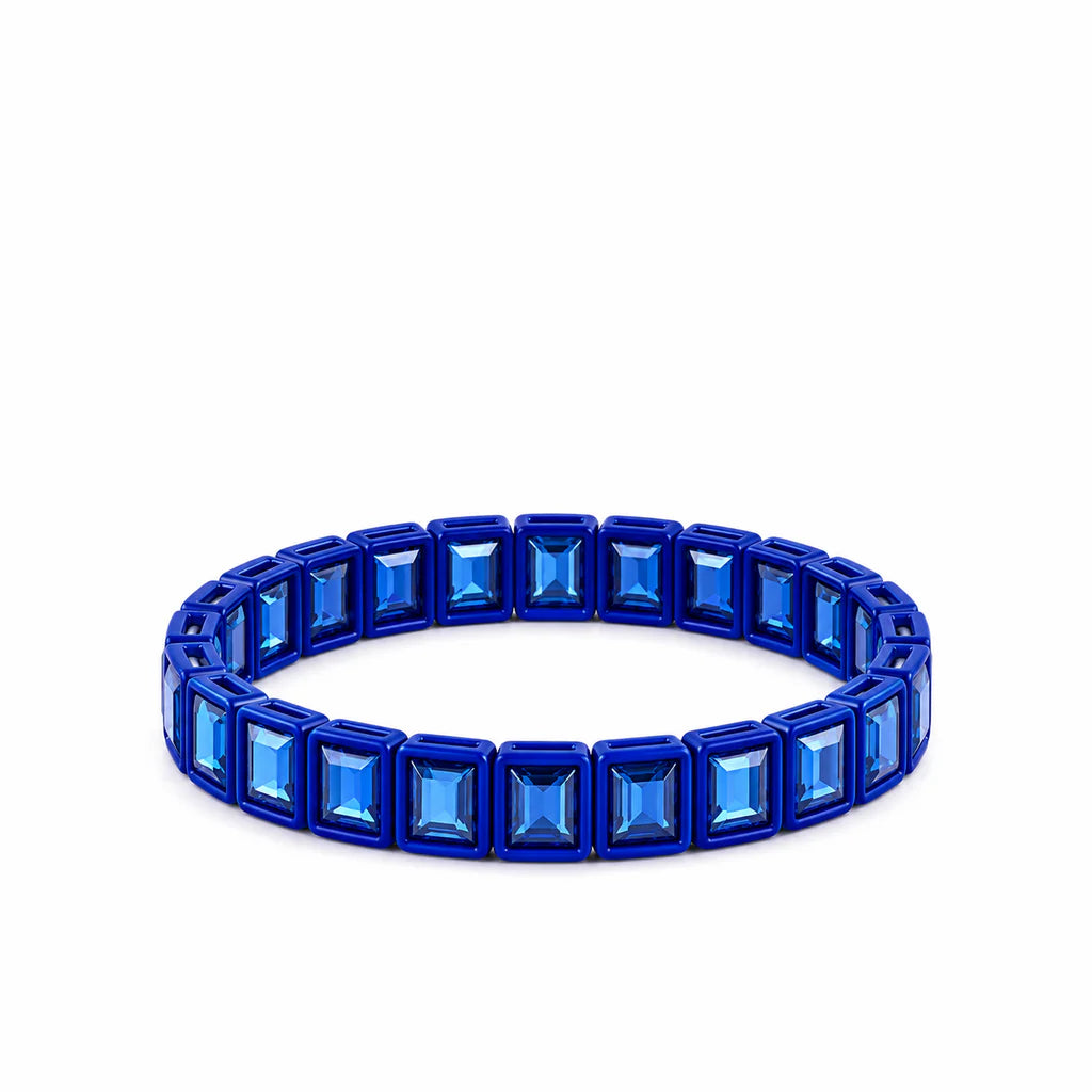 Lulu Mac Blue Rhinestone Bracelet