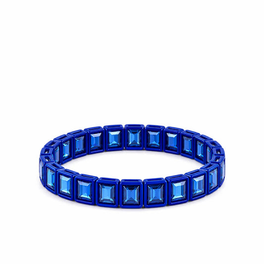Lulu Mac Blue Rhinestone Bracelet