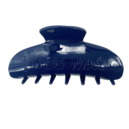 Lulu Mac Hair Clips Midnight Blue