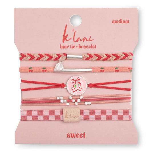 k'lani hair tie-bracelet sweet