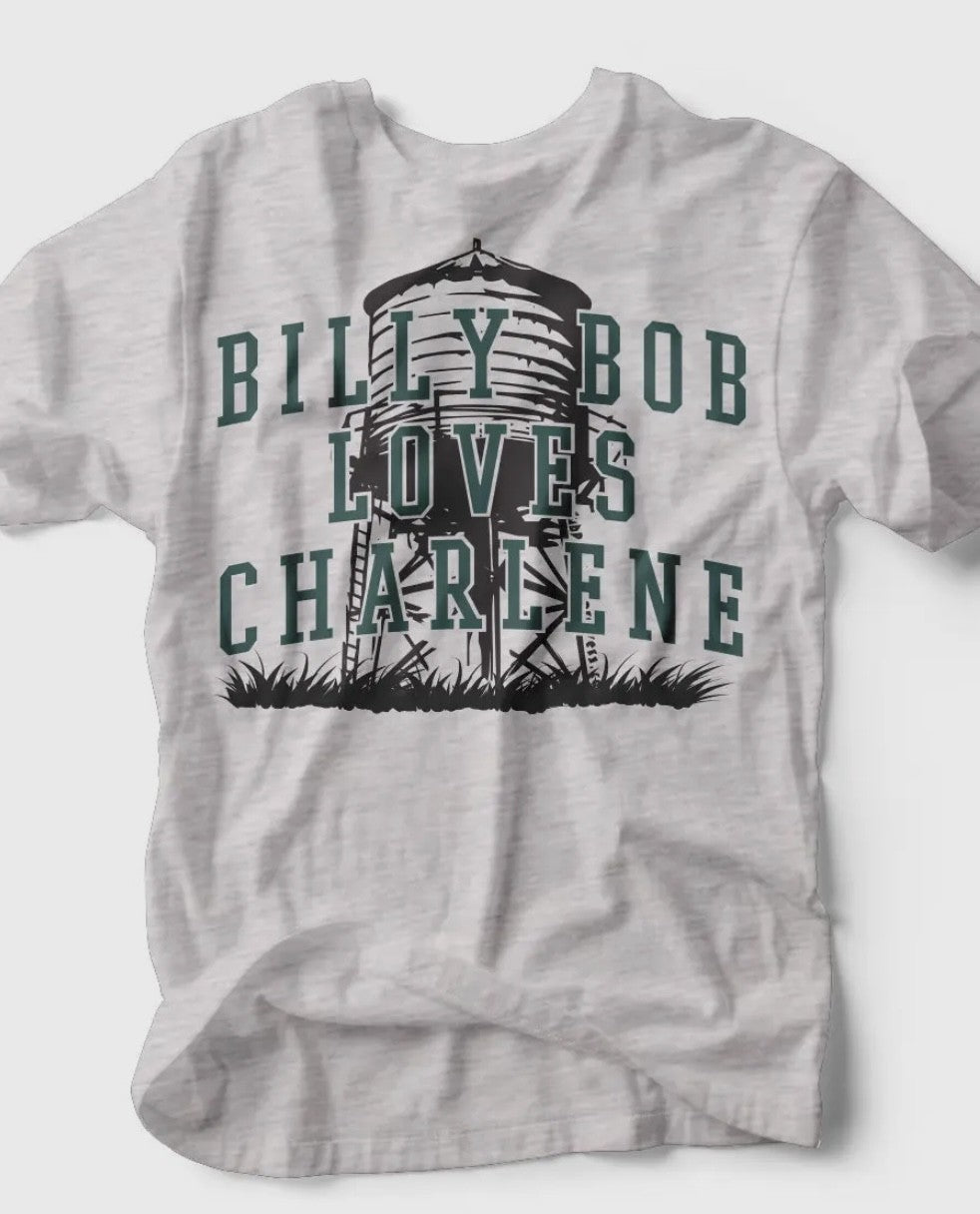 Billy Bob Loves Charlene T-shirt